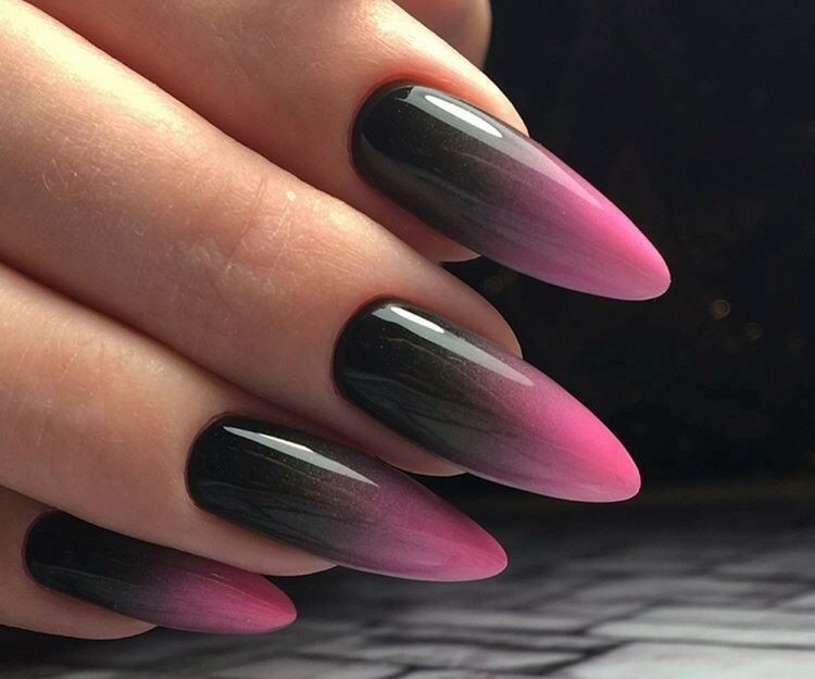 Градиентный маникюр 2023