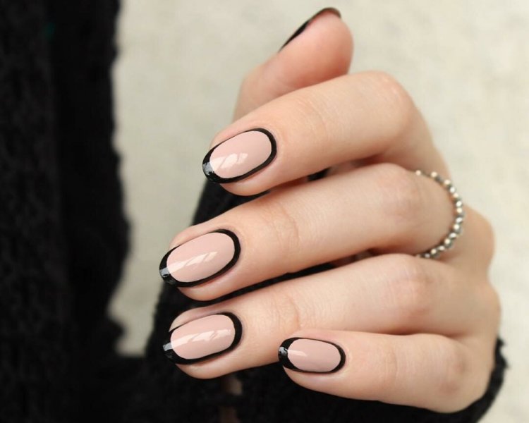 Френч с обводкой