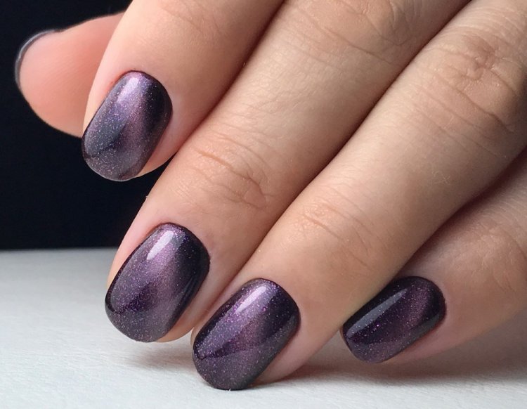 Маникюр Кошачий глаз