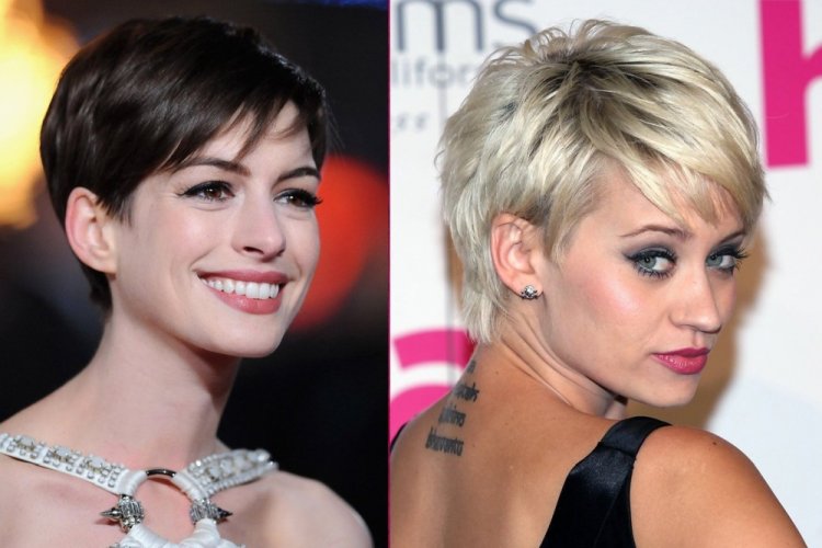 Пикси с челкой