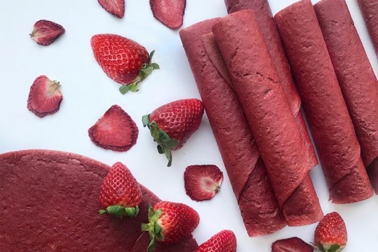 Пастила из вишни и клубники