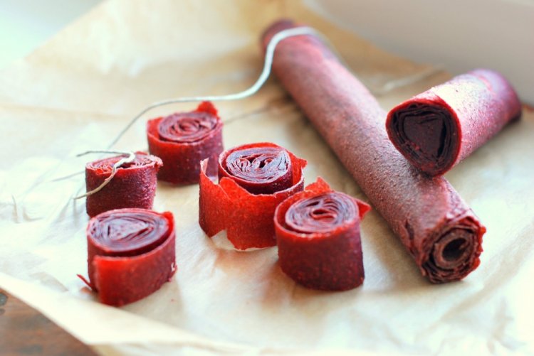 Пастила из вишни с кабачком