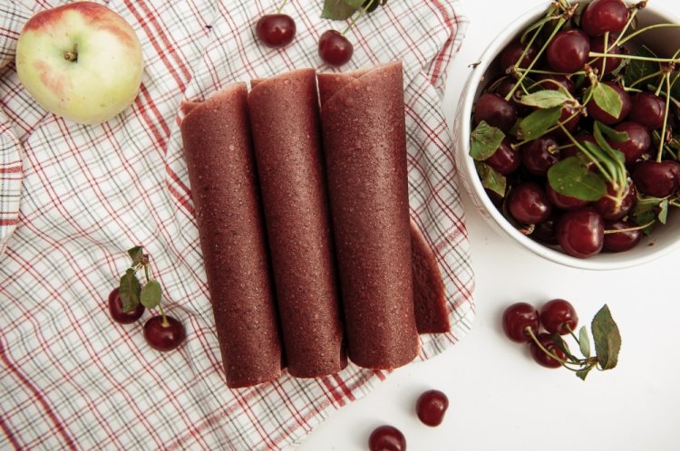 Пастила из вишни и яблока