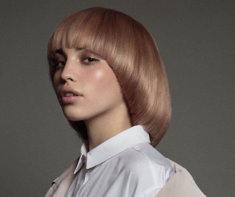 Сессон на средние волосы