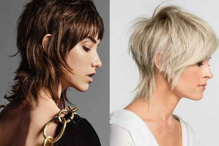 Маллет на средние волосы