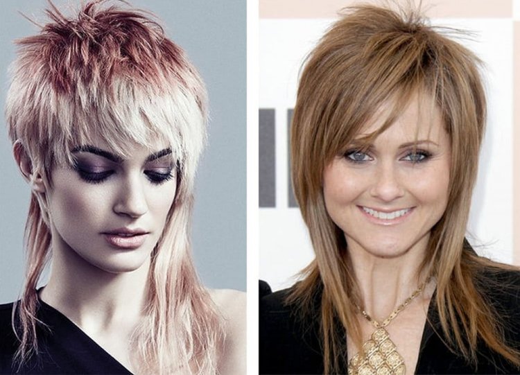 Гаврош на средние волосы