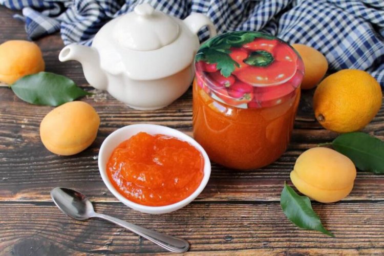 Джем из абрикосов без сахара