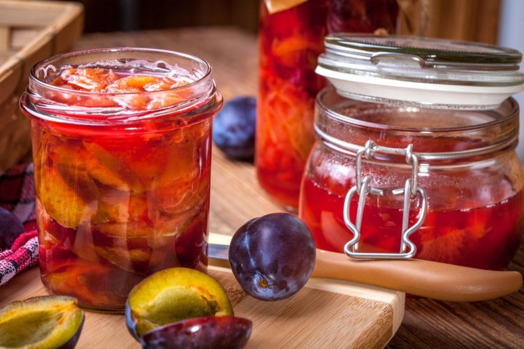 Компот из сливы без сахара