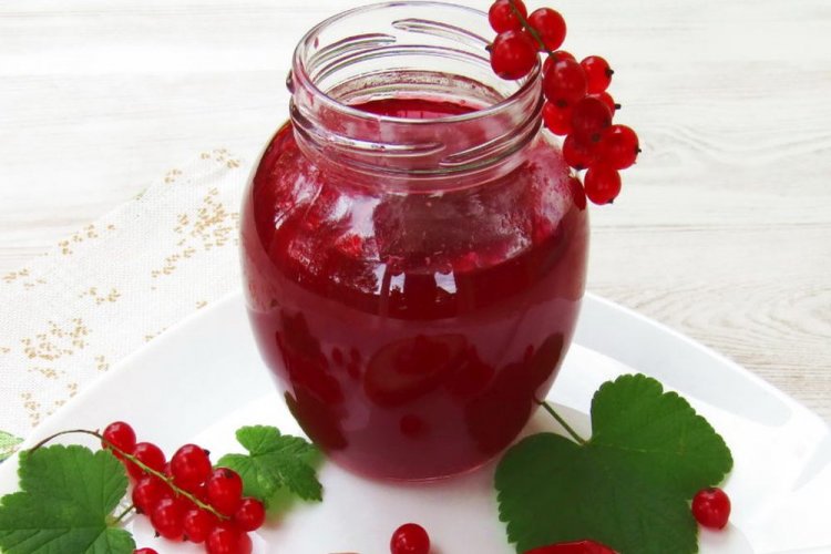 Желе из красной смородины с лимонной кислотой