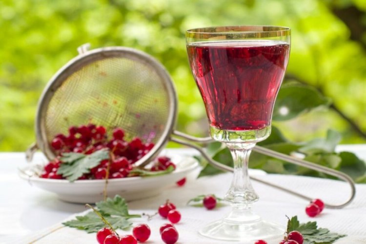 Сухое вино из красной смородины