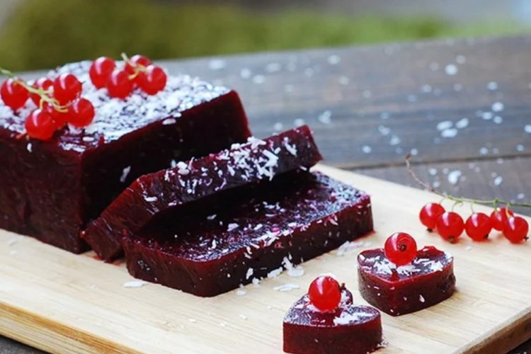 Пастила из красной смородины с желатином