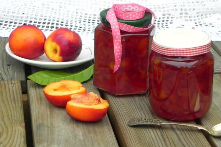 Варенье из нектаринов с желатином