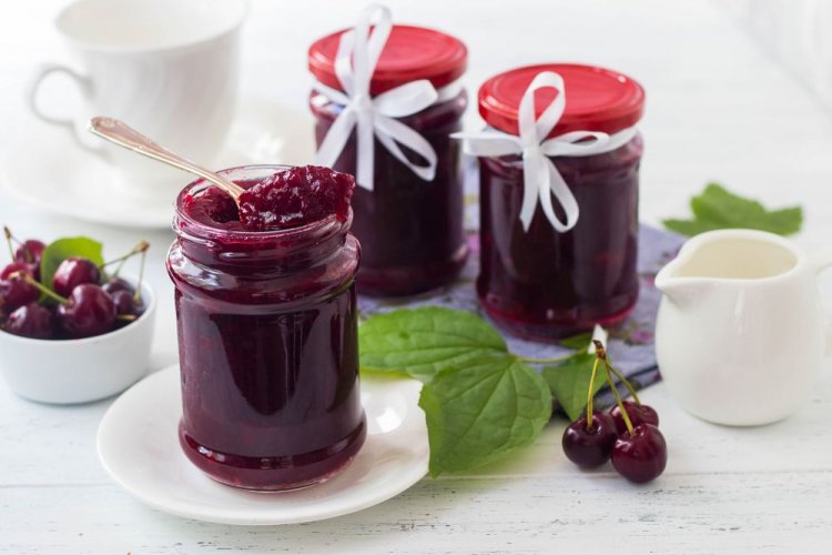 Джем из вишни с лимонной кислотой