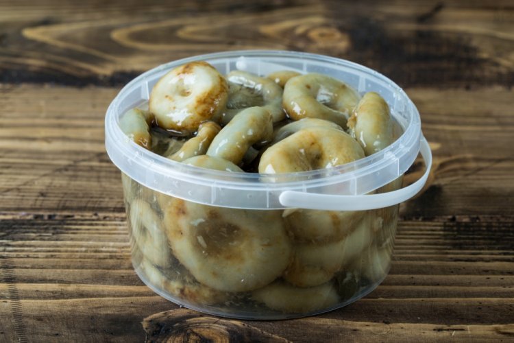 Маринованные желтые грузди на зиму