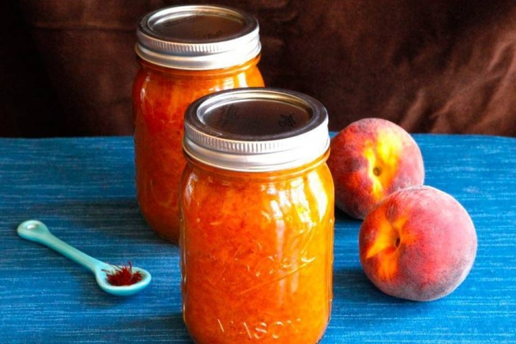 Джем из персиков с медом
