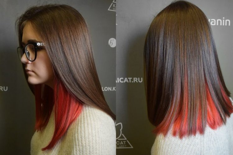 Скрытое окрашивание