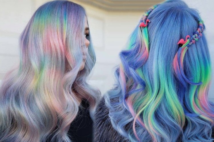 Цветной голографик