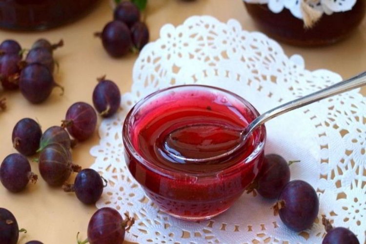 Желе из крыжовника с агар-агаром