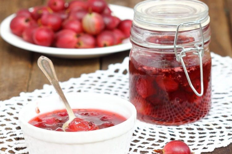 Джем из крыжовника с желфиксом в мультиварке