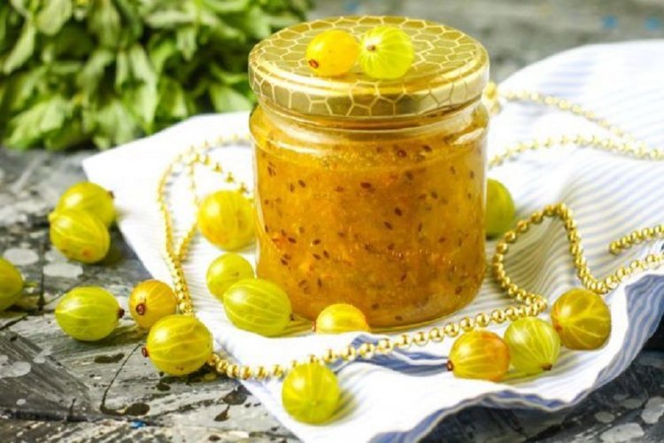 Джем из крыжовника с медом