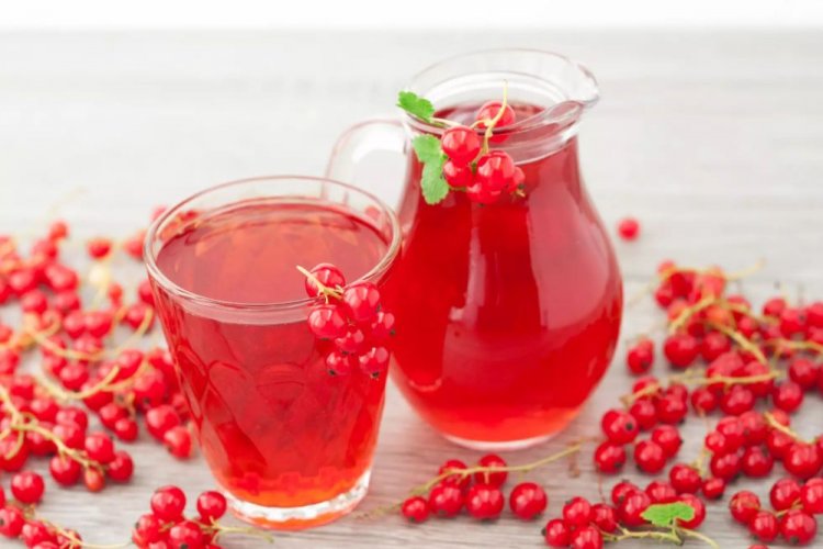 Компот из красной смородины