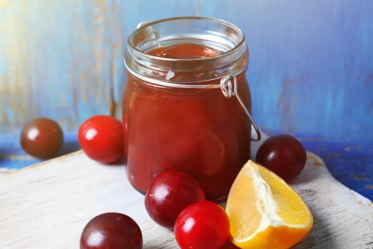 Джем из сливы с лимоном