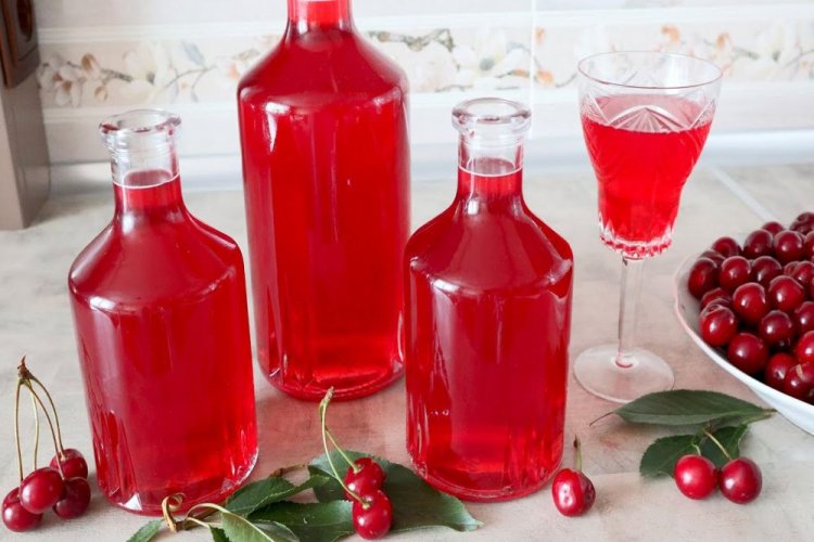 Наливка из вишни без сахара