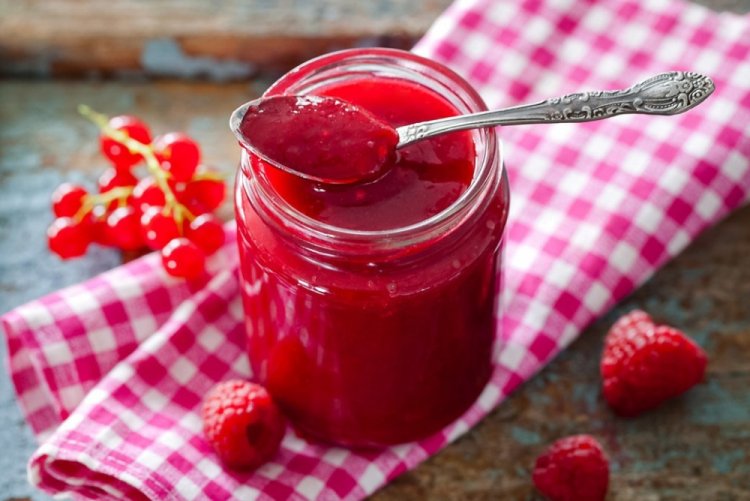 Конфитюр из красной смородины и малины