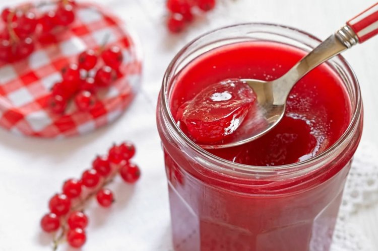 Конфитюр из красной смородины с желатином