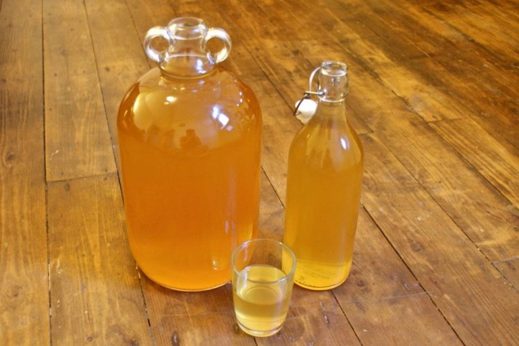 Вино из крыжовника с яблочным соком