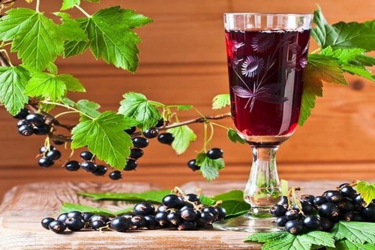 Сладкое вино из черной смородины