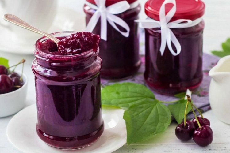 Вишневое желе с агар-агаром