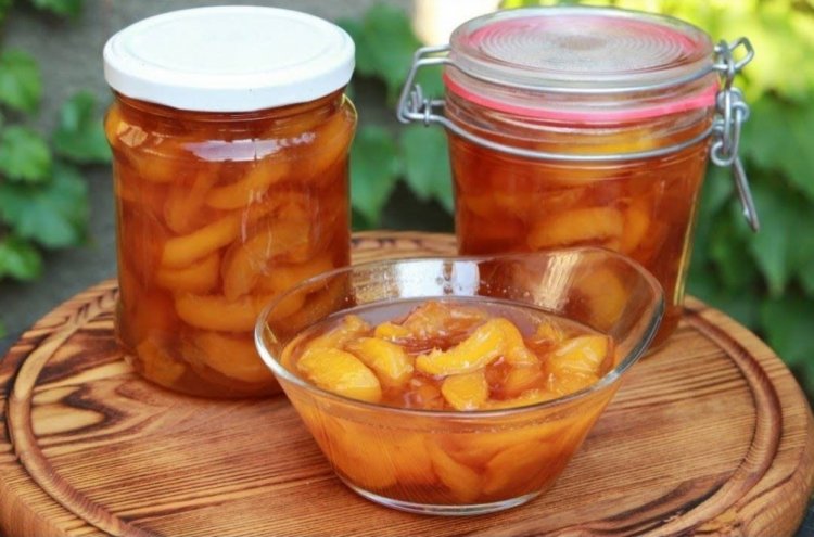 Варенье из персиков с лимонным соком