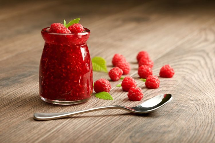 Густой джем из малины с пектином