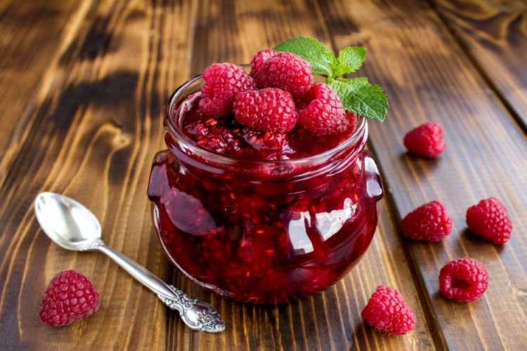 Малиновый джем с агар-агаром