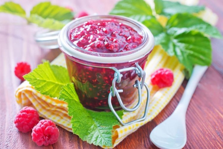 Джем из малины с ванилью