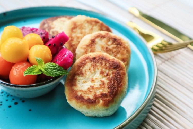 Постные сырники из тофу