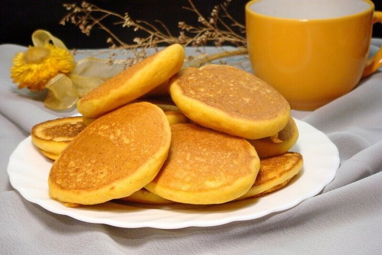 Кукурузные оладьи