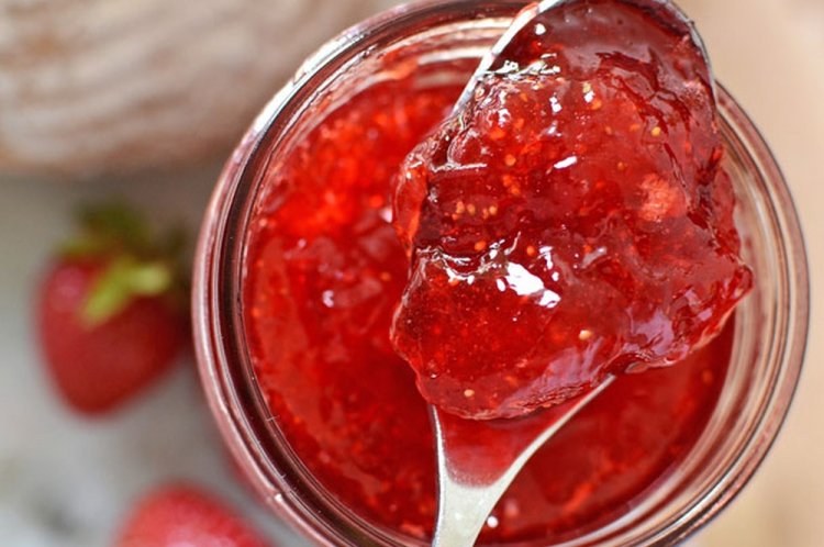 Желе из клубники без сахара на зиму