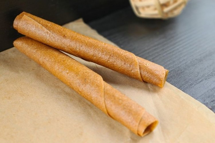 Запеченная пастила из бананов