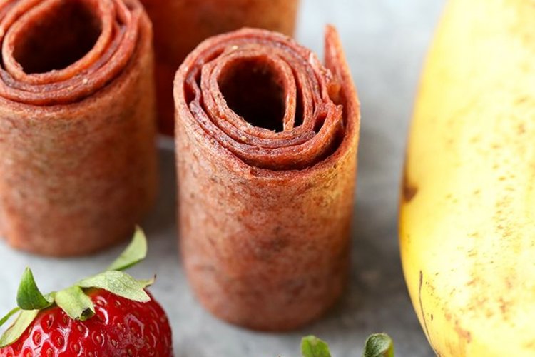 Пастила из бананов и клубники