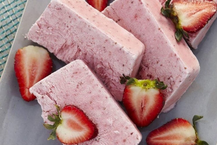 Семифредо из клубники