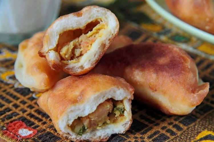 Пирожки с фасолью