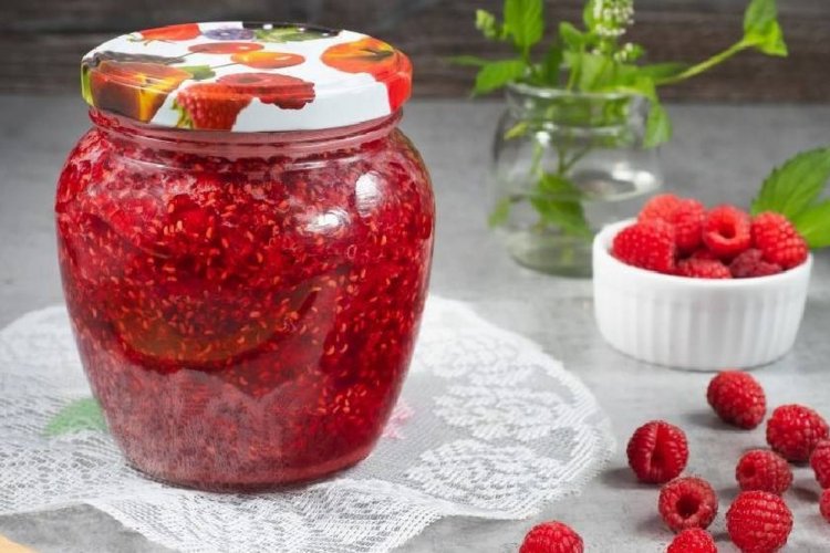 Варенье из малины и клубники без варки