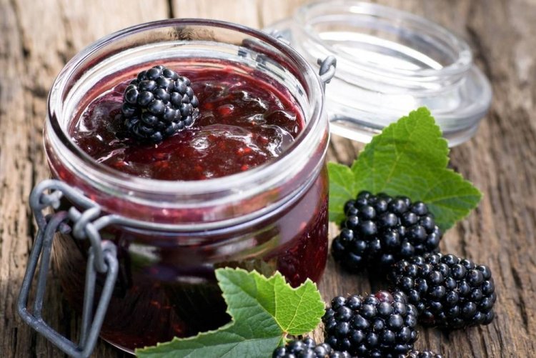 Варенье из малины и ежевики без варки