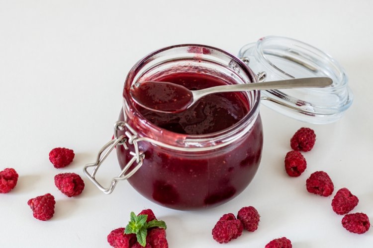 Конфитюр из малины с желфиксом