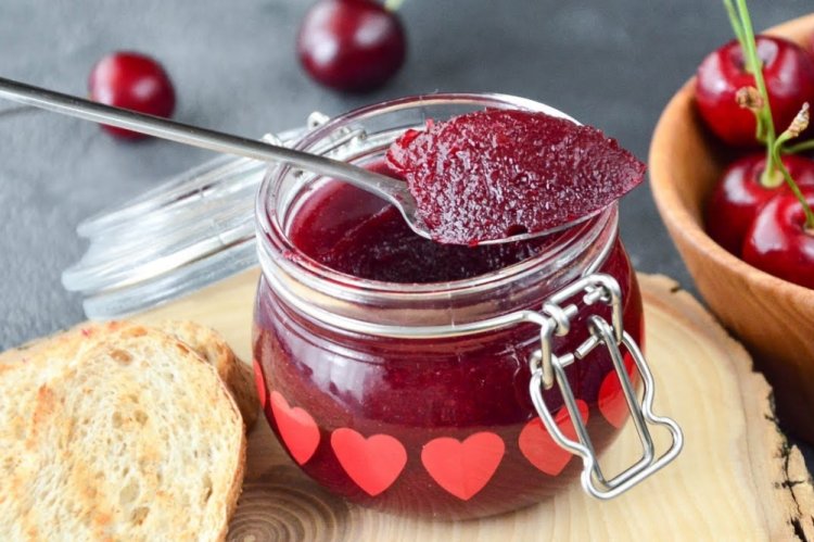 Варенье-желе из вишни с желатином