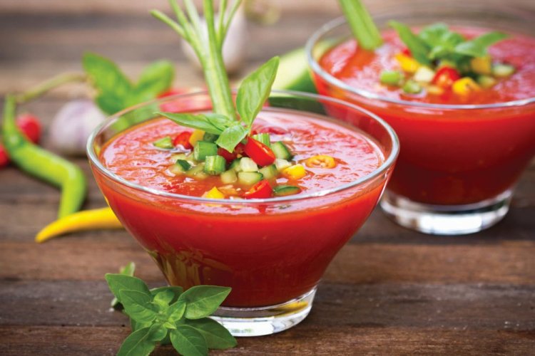 Классический суп гаспачо