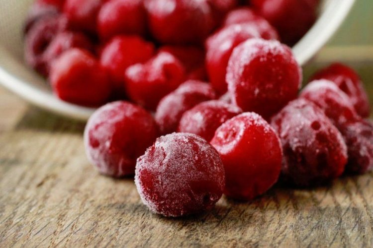 Замороженная вишня на зиму