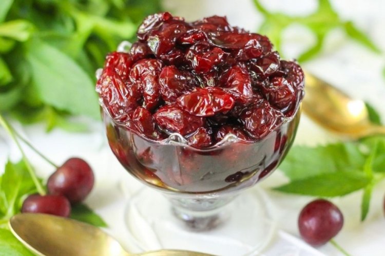 Вишневый конфитюр из готовой смеси